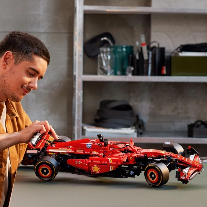 Technic F1 Rennwagen Ferrari SF-24 Bauklötze