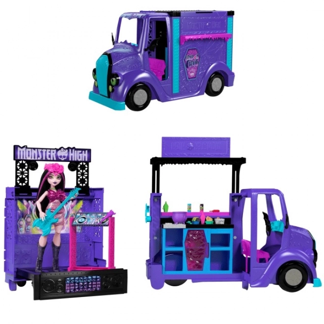 Monster High Draculaura Konzert-Food-Truck Set