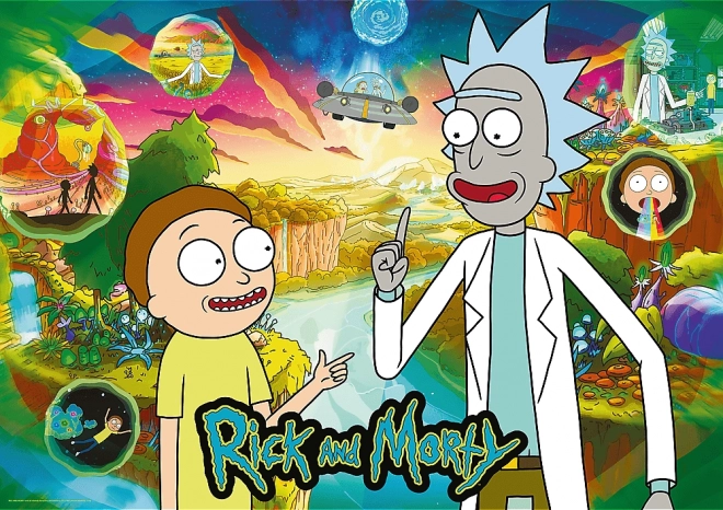 Trefl Puzzle Premium Plus: Rick und Morty 1000 Teile