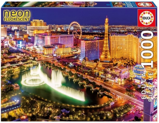 Leuchtendes Puzzle Las Vegas 1000 Teile