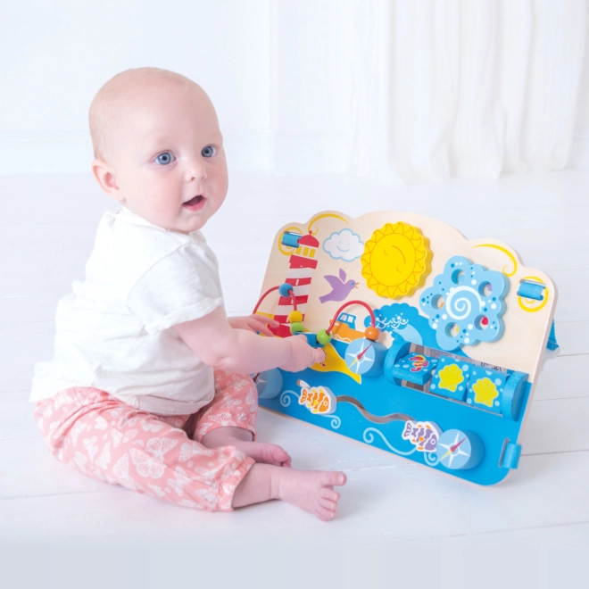 Einfache Befestigung am Kinderbett