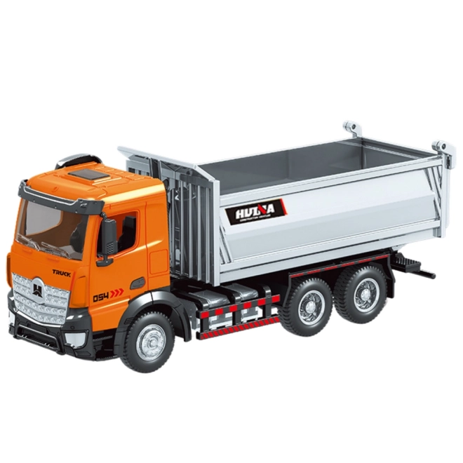 Huina Metallkipper orange 1:50
