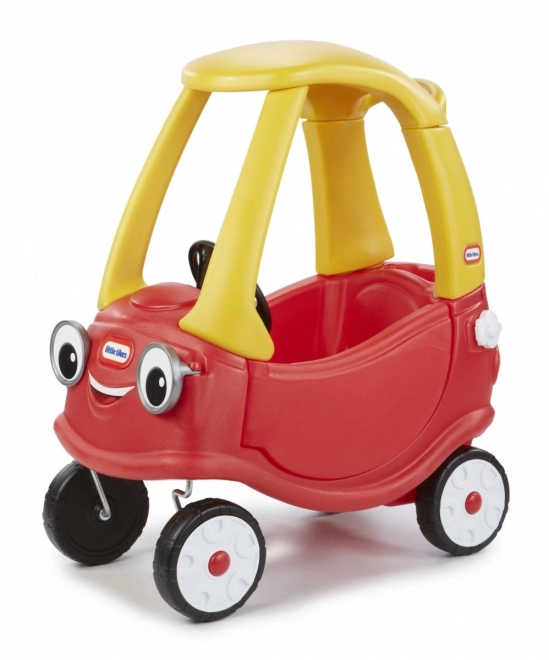 Kleines Tikes Cozy Coupe mit neuen Augen