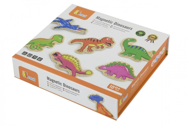 Holzmagnete Dinosaurier Set