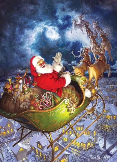 Puzzle Fröhliche Weihnachten euch allen 1000 Teile von Cobble Hill