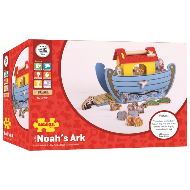 Noahs Arche Spielset aus Holz