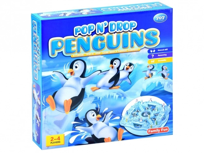 Pinguinrennen Familienspiel