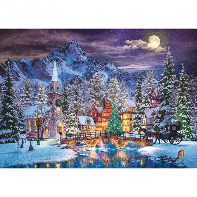 Weihnachtliches Puzzle 1000 Teile