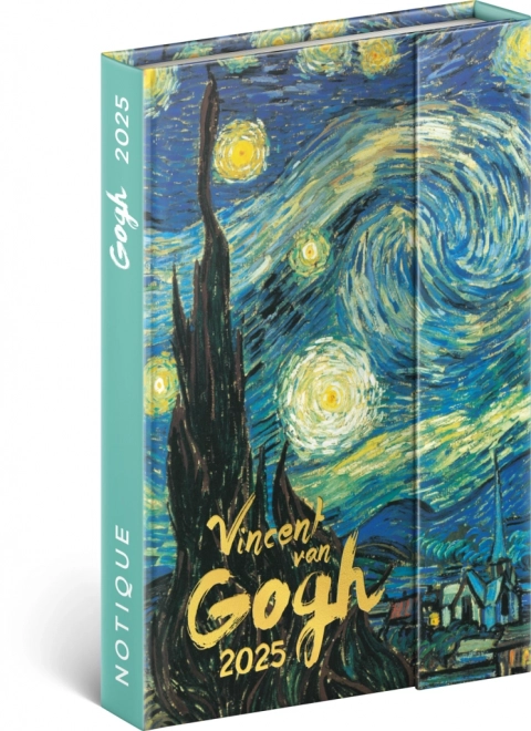 Magnetischer Wochenkalender Vincent van Gogh 2025