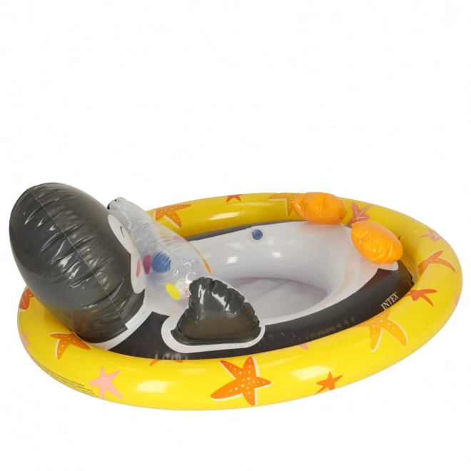 Intex Schwimmring Sloth für Kinder mit Sitz – Pinguin