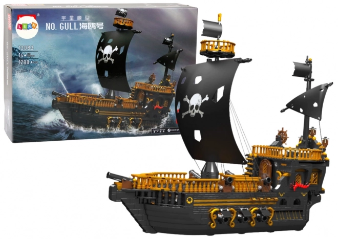 Piraten Schiff Baustein Set