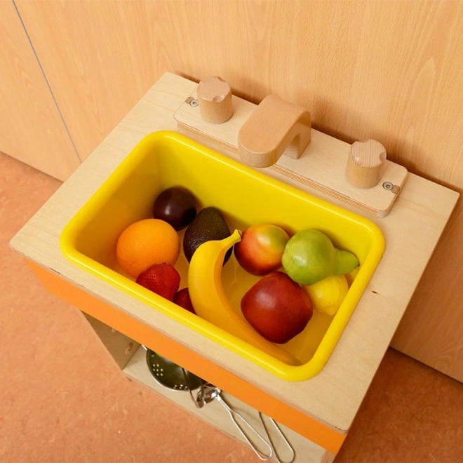 Realistische Obstküche Set für Kinder - 10-teilig