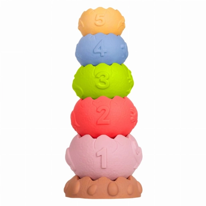 Tullo pastellfarbene sensorische Pyramide