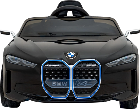 Elektrisches Kinderauto BMW i4 mit Fernsteuerung – Schwarz