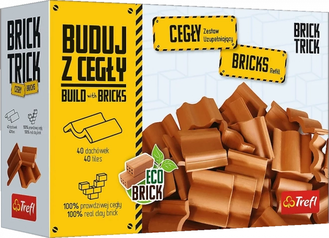 Trefl Brick Trick Dacheindeckung Set mit 40 Stück