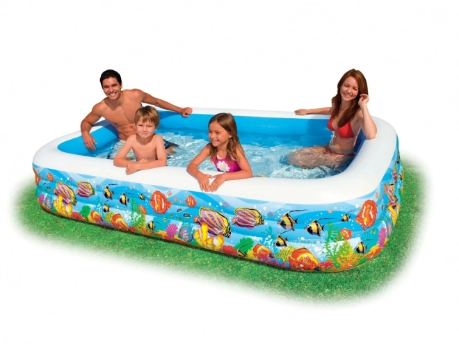 Intex Aufblasbarer Pool Meerwelt