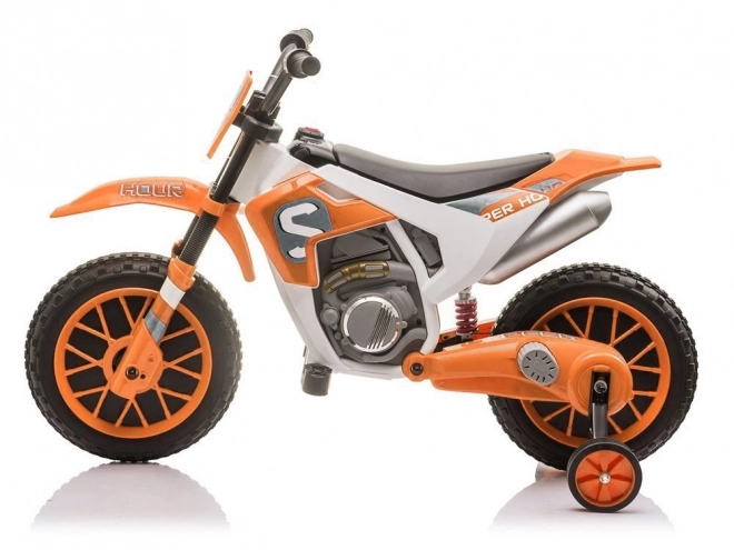 Elektrisches Motorrad für Kinder - Orange