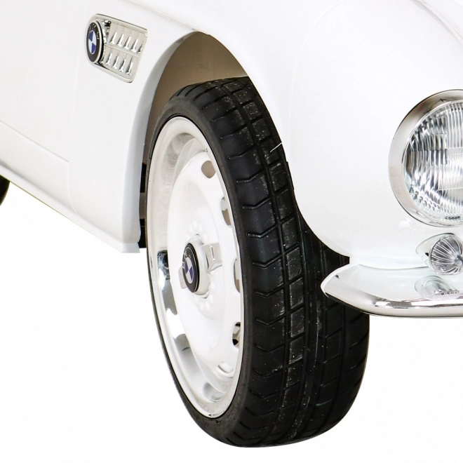 BMW 507 Retro Weißes Fahrzeug