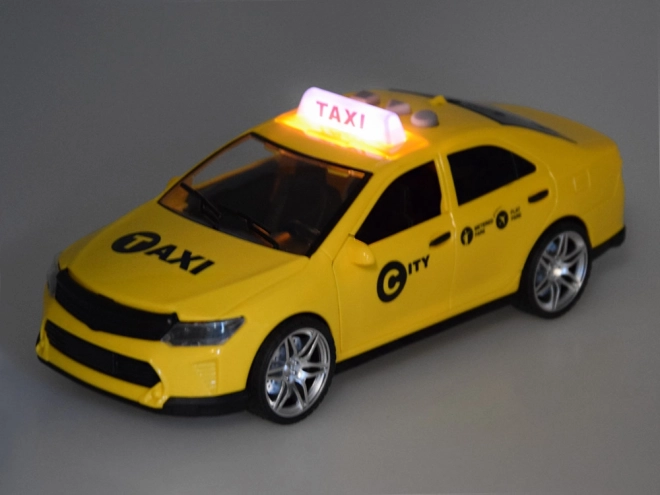 Taxi Spielzeugauto mit Sound und Licht