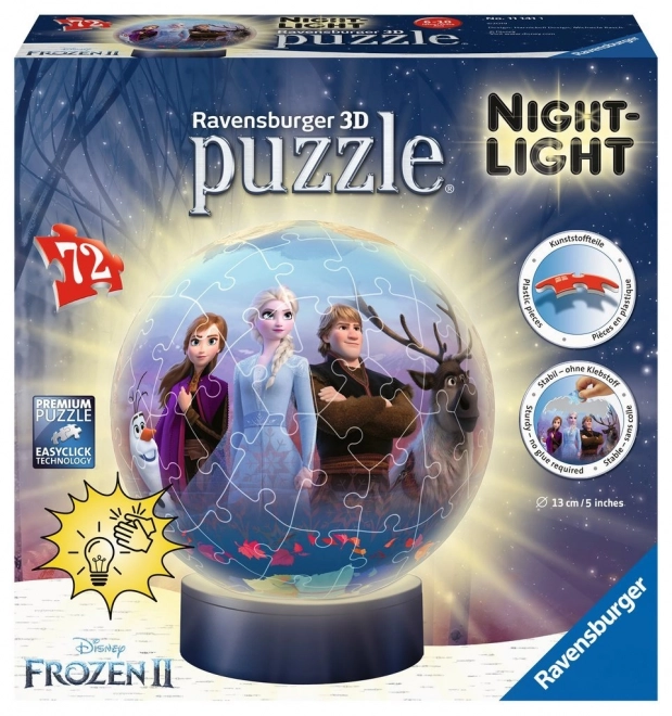 Ravensburger 3D Leuchtpuzzleball Die Eiskönigin 2