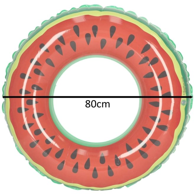 Großer Schwimmreifen Wassermelone 110cm – 90 cm