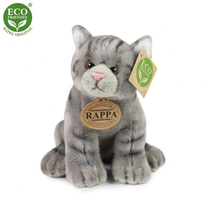 ECO-FRIENDLY Plüschkatze sitzend 20 cm