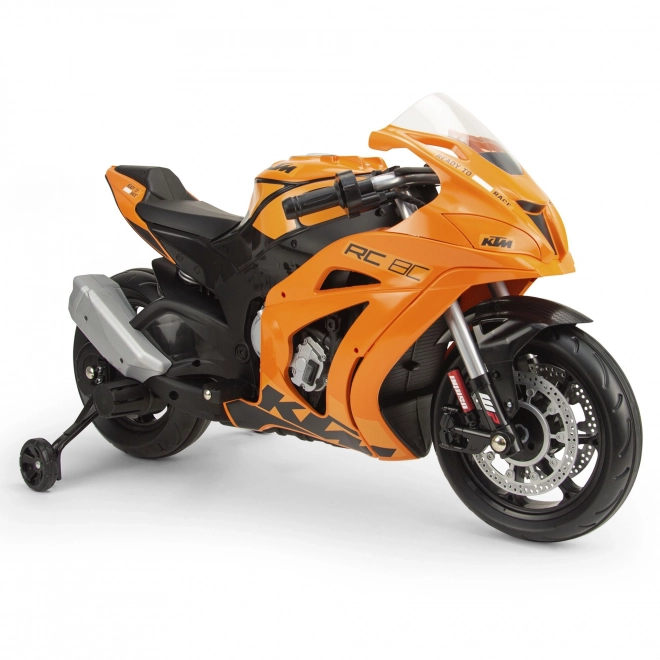 Elektrisches Kindermotorrad KTM RC8C 12V mit Geräuschen