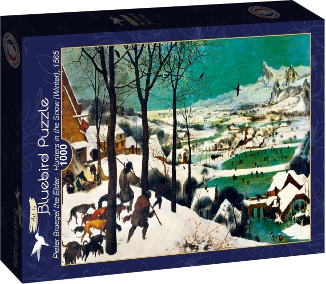 Bluebird Puzzle Jäger im Schnee (Winter)