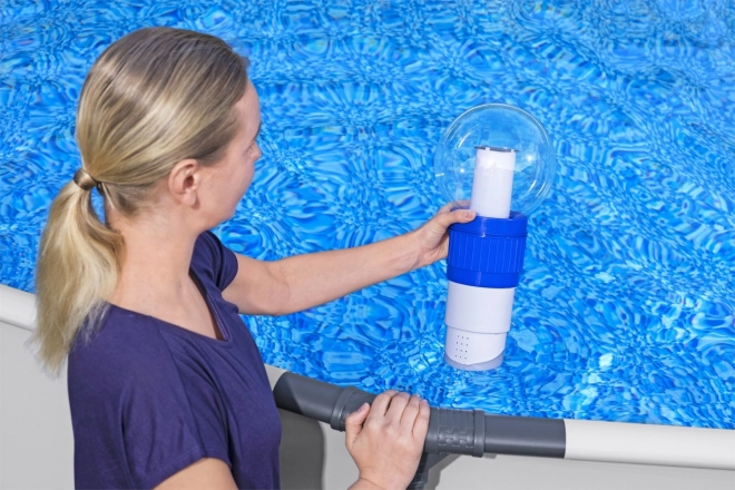 Bestway Schwimmdosierer mit LED-Licht