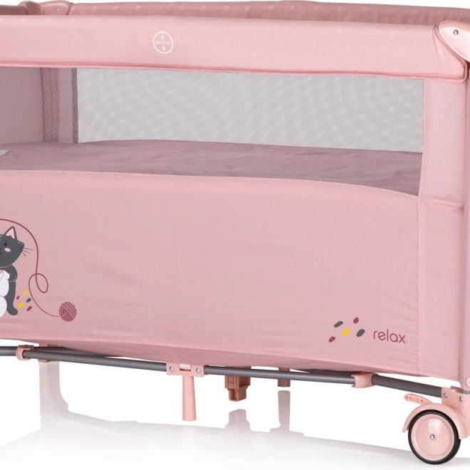 Reisebett Chipolino Relax Rosa Marshmallow
