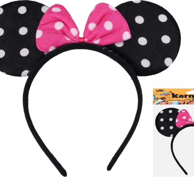 Set Karneval Stirnband Maus