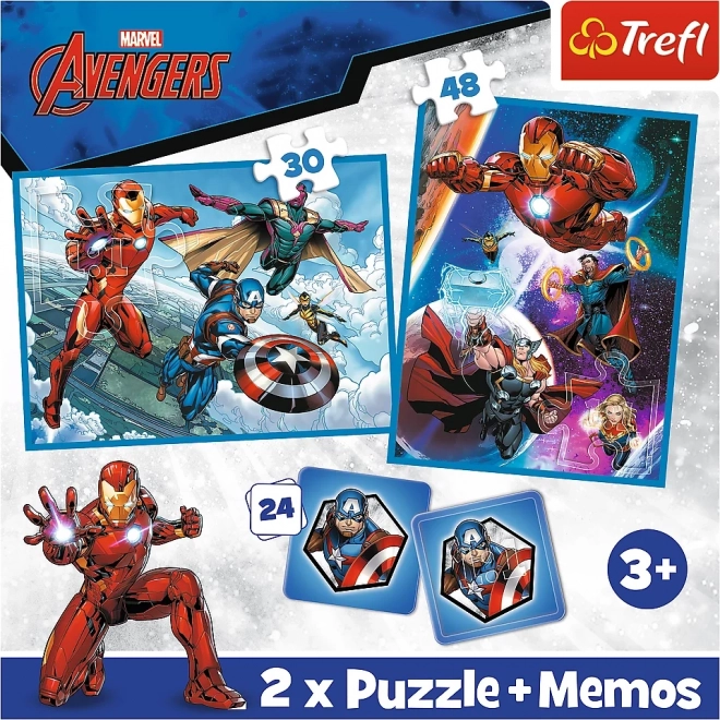 Trefl Helden in Aktion Puzzle und Memory Set