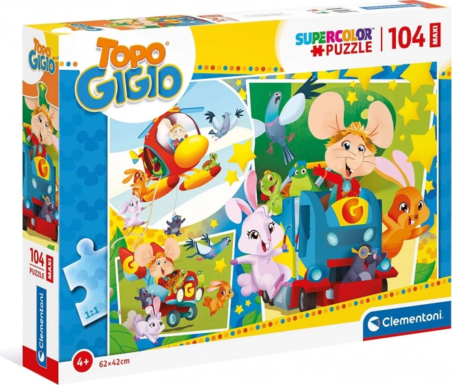 Clementoni Puzzle Topo Gigio Maxi 104 Teile