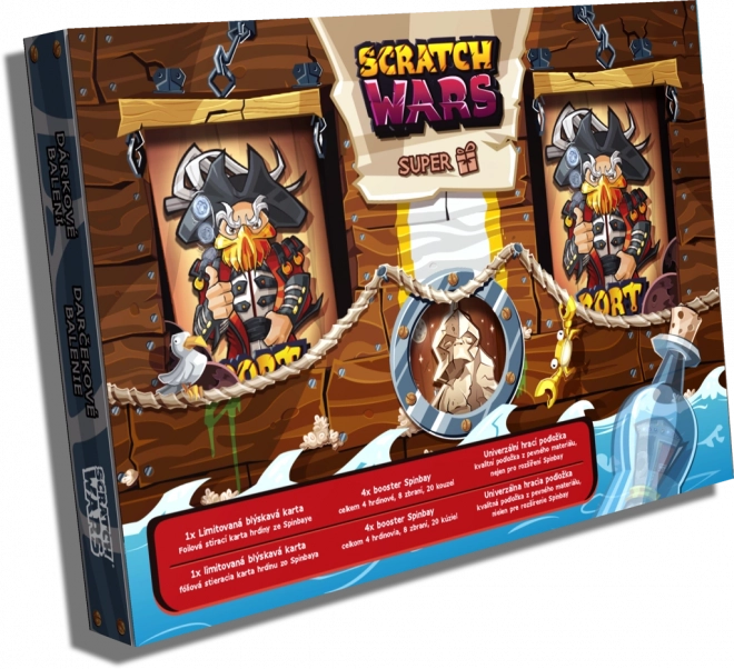 Scratch Wars - Geschenkset Spinbay