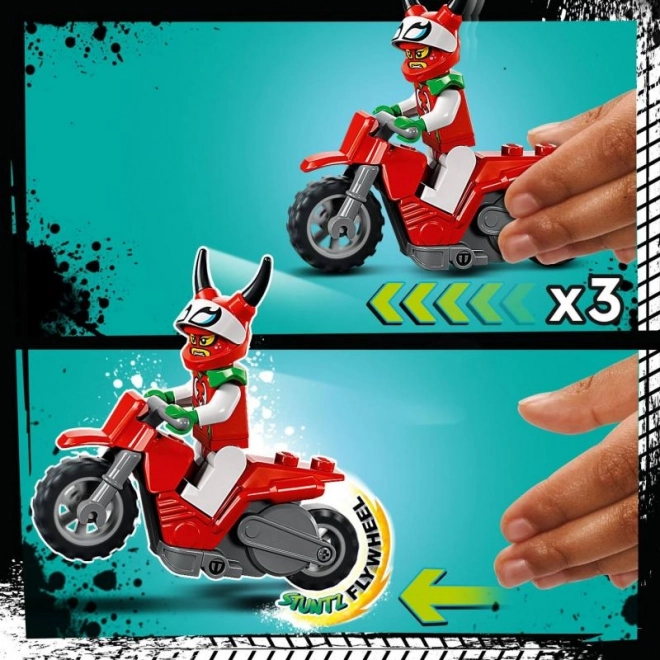 Lego City Stuntmotorrad des Skorpions