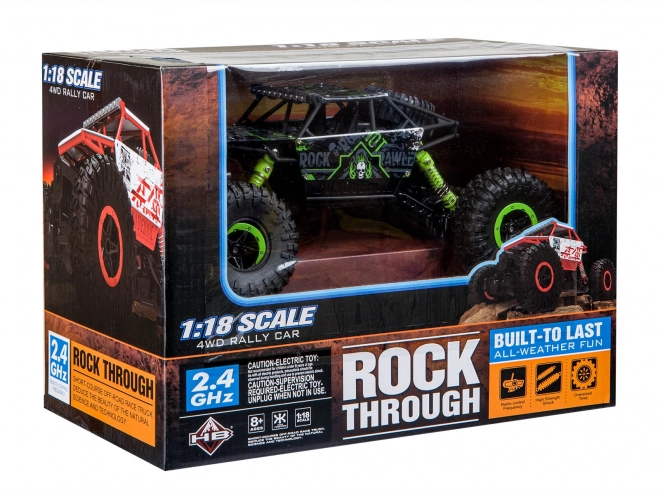 Fernsteuerwagen RC Rock Crawler – grün