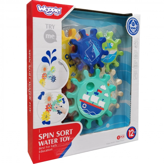 Badespielzeug Zahnräder von Woopie