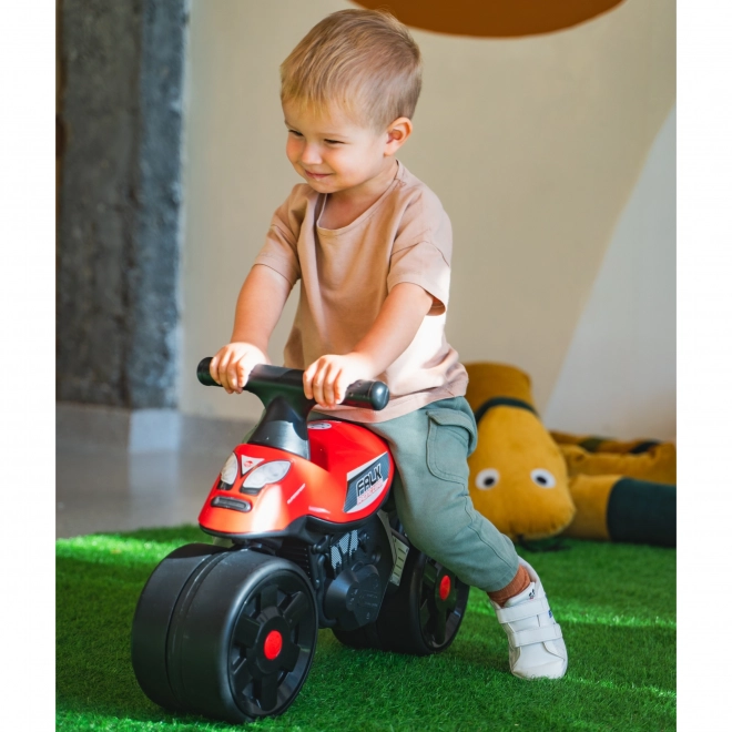 Falk Kinderfahrzeug Rennen Rot Breite Räder