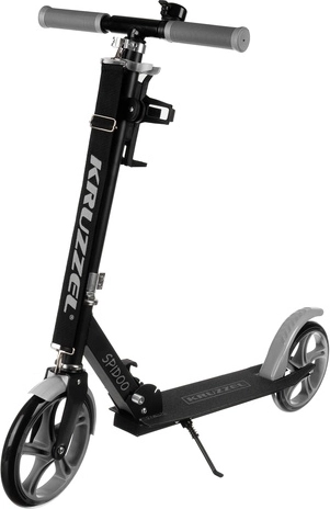 Faltbarer City-Roller für Kinder mit großen Rädern (200 mm) – grau