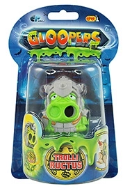 Gloopers Schleimmonster Figur mit Schleim