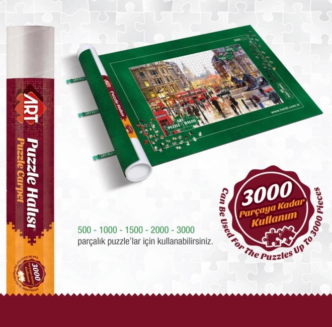 Rollbare Puzzlematte für Puzzles bis 3000 Teile