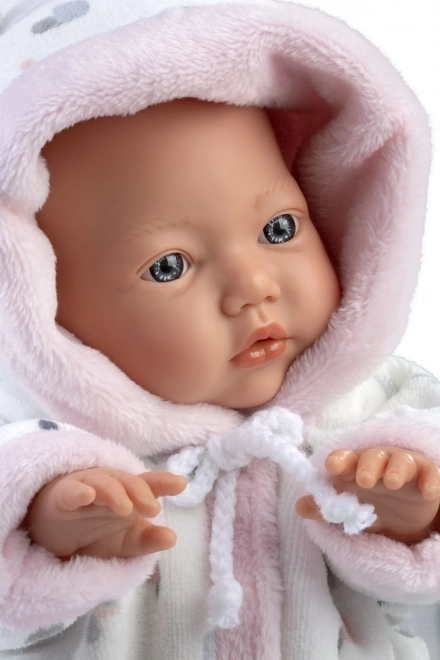 Realistische Babypuppe LITTLE BABY mit weichem Stoffkörper 32 cm