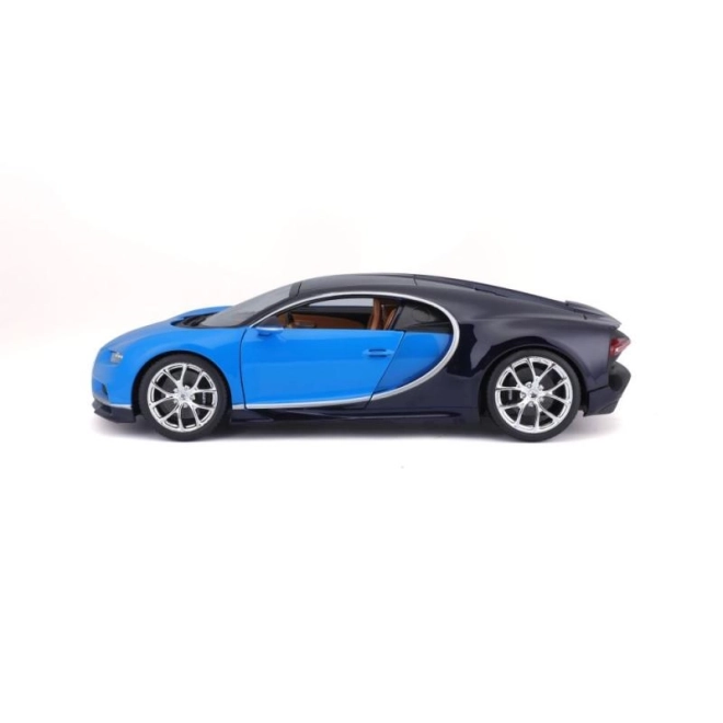 Bburago Bugatti Chiron Modellauto Blau/Blau