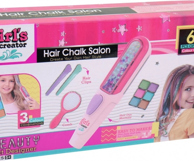 Haarstudio - Set zum Färben und Schmücken der Haare