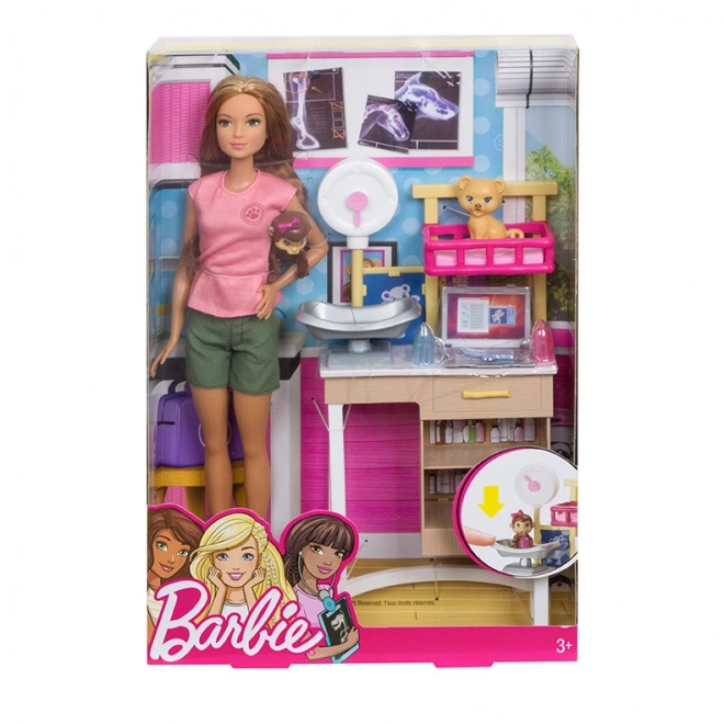 Barbie Spielset Berufe mit Puppe