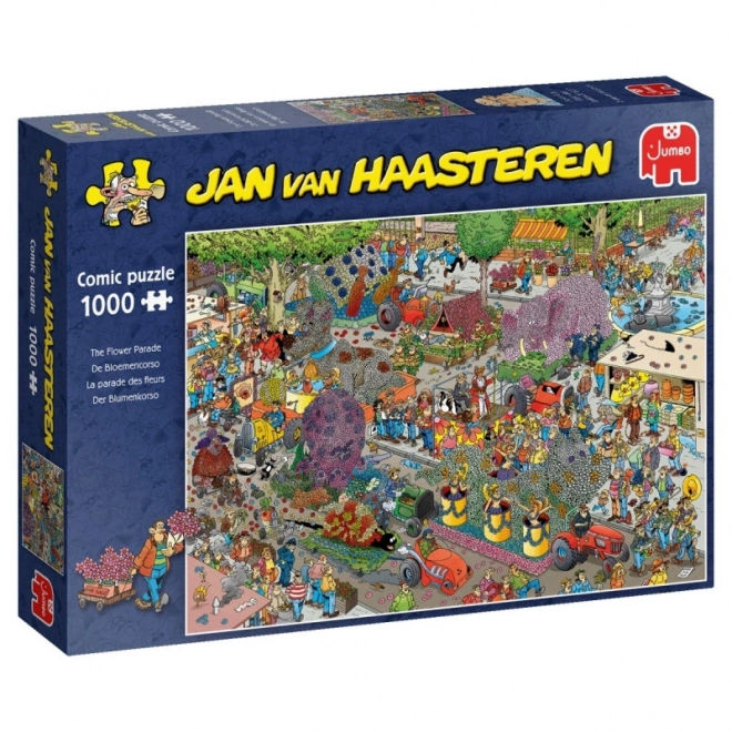 JUMBO Jan van Haasteren Blumenparade Puzzle 1000 Teile