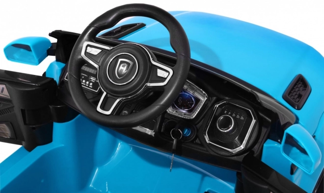 Elektrisches Spielzeugauto Sportwagen Rapid Racer blau