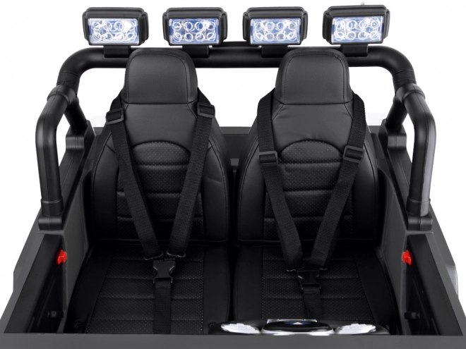 Elektrisches Kinderauto Toyota Land Cruiser – Schwarz