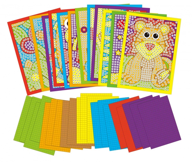 Kreatives Mosaikset für Kinder
