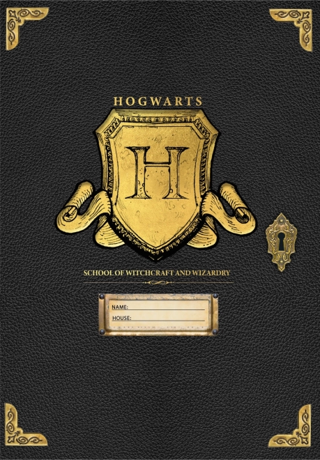 Notizbuch A5 Harry Potter - Hogwarts